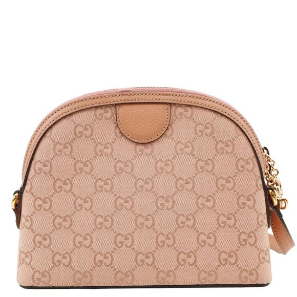Gucci  Ophidia Dome Small GG Canvas Shoulder Bag Pink 499621 - Picture 4 of 14